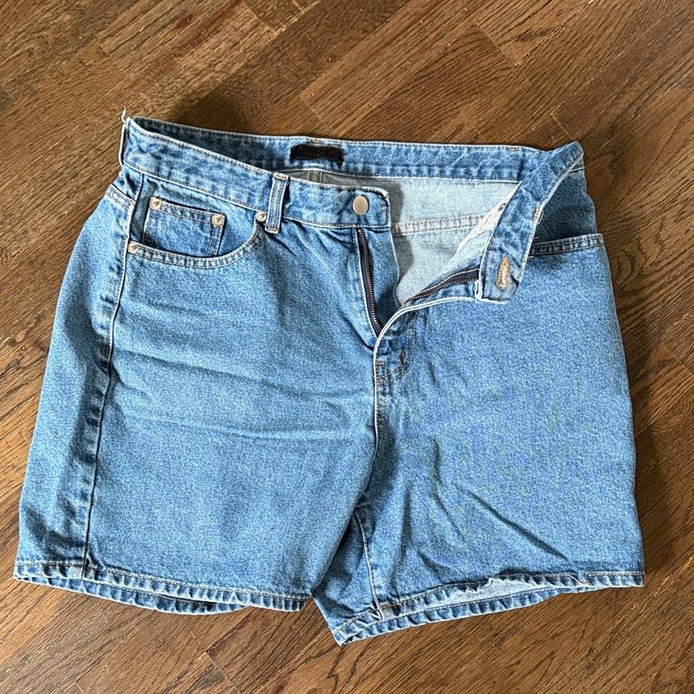 Classic Blue Denim Women's Shorts